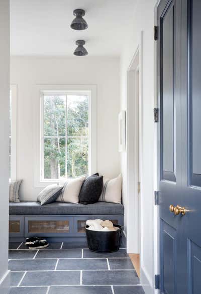  Country Country House Storage Room and Closet. East Hampton Farmhouse by Tamara Magel.