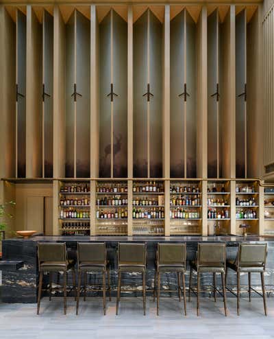  Contemporary Restaurant Bar and Game Room. Ensue by Chris Shao Studio LLC.