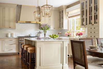  Family Home Kitchen. Hampton's Inspired Kitchen by J. Stephens Interiors.