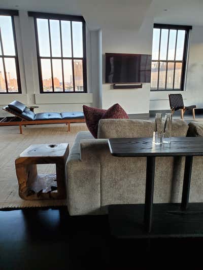  French Apartment Living Room. East Village Loft by Joanna Frank ID, LLC.