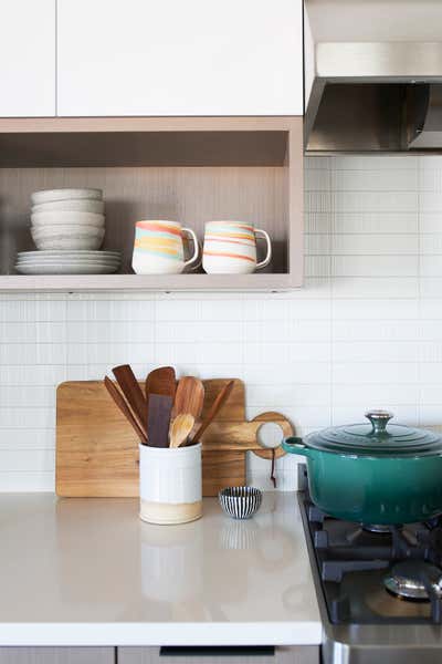  Eclectic Apartment Kitchen. A Colorful Penthouse Condo by The Residency Bureau.