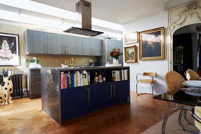  Eclectic Apartment Kitchen. West London Apartment by Violet & George.
