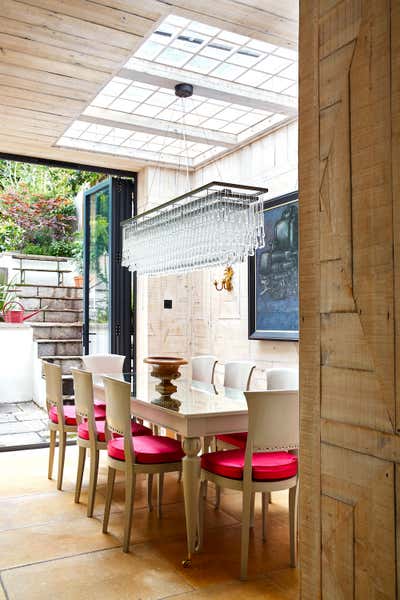  Eclectic Family Home Dining Room. Islington by Alacarter Limited.