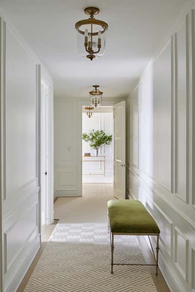  Traditional Apartment Entry and Hall. Tribeca Full Floor Apartment at Four Seasons Residences  by Ariel Okin.