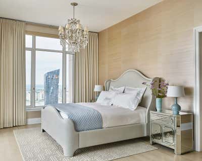  Contemporary Apartment Bedroom. Tribeca Full Floor Apartment at Four Seasons Residences  by Ariel Okin.