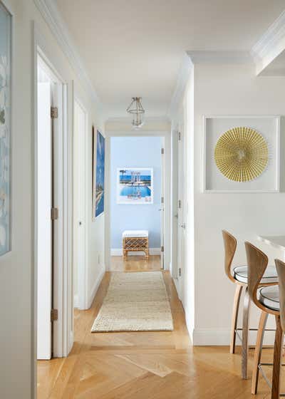  Contemporary Apartment Entry and Hall. Upper East Side Three Bedroom by Ariel Okin.