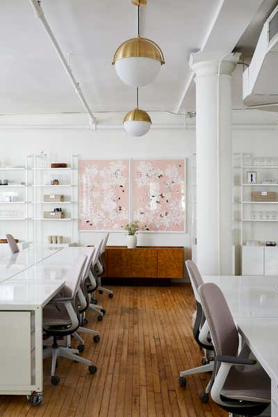  Art Nouveau Office and Study. Goop NYC HQ by Ariel Okin.