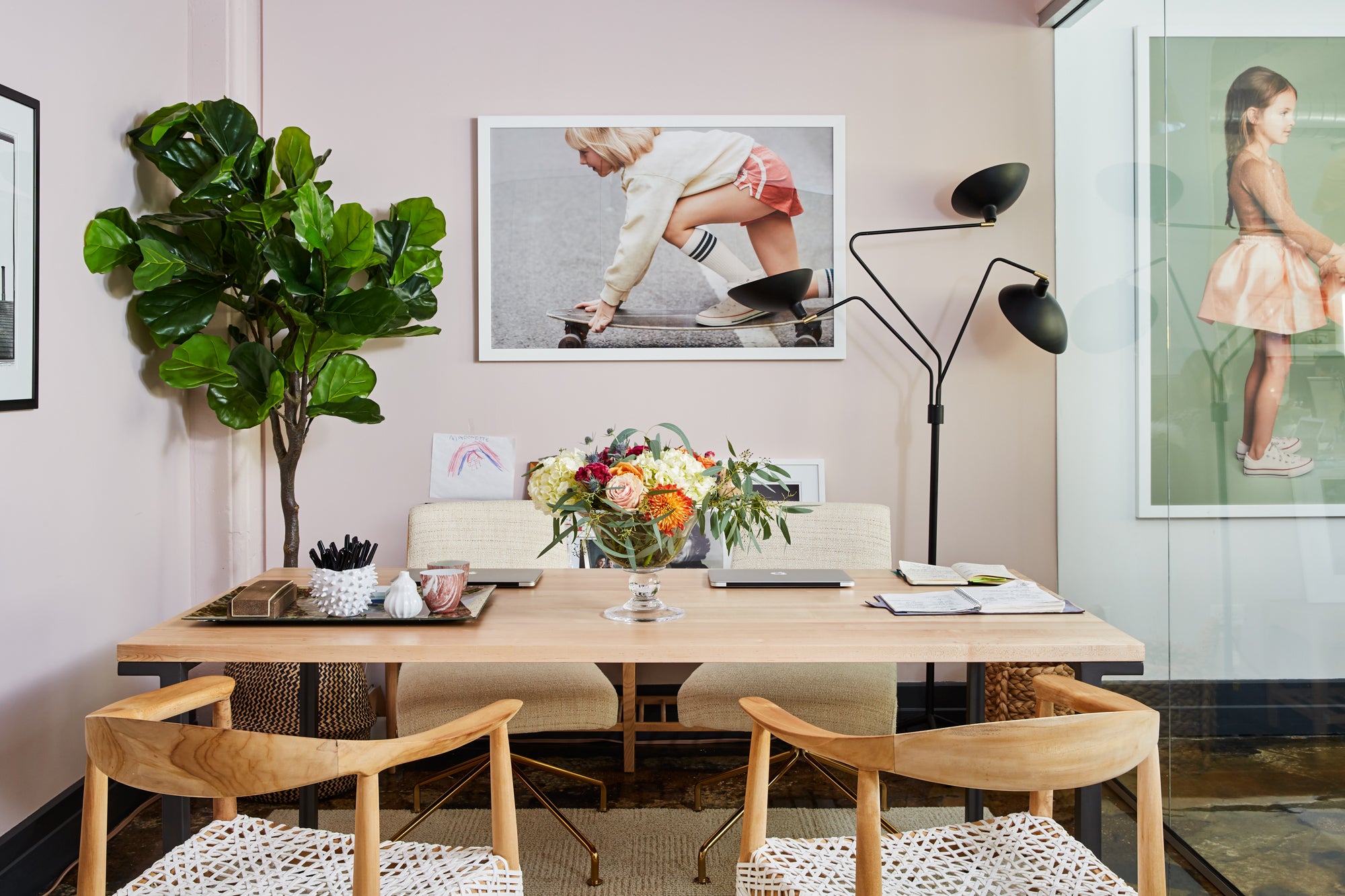 Mid-Century Modern Office and Study