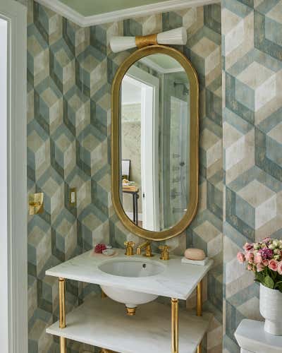  Traditional Family Home Bathroom. Upper East Side Townhouse by Ariel Okin.