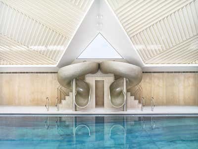  Modern Vacation Home Exterior. Family Pool Pavilion by Rafael de Cárdenas, Ltd..