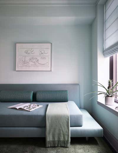  Contemporary Family Home Bedroom. West Eleventh Street Residence by Rafael de Cárdenas, Ltd..