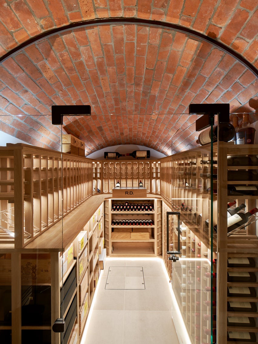 Contemporary Storage Room and Closet