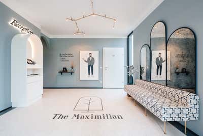  Modern Hotel Entry and Hall. The Maximilian by Pia Clodi.