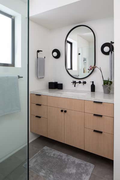  Contemporary Family Home Bathroom. Marina Del Rey by Laura Roberts Interiors.