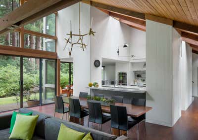  Country Dining Room. Sonoma County Family Getaway by McCaffrey Design Group.