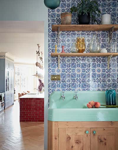 Bohemian Pantry. Hampshire Family Home by Godrich Interiors.