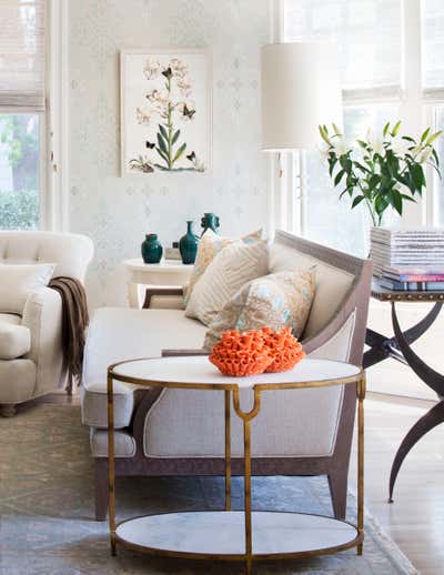  Craftsman Family Home Living Room. Contemporary Craftsman on the Water by Kati Curtis Design.