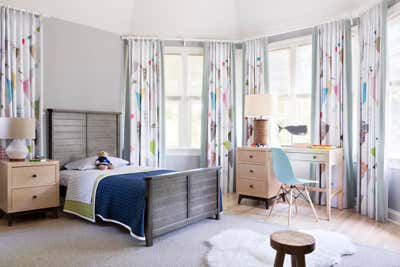  Contemporary Family Home Children's Room. Contemporary Craftsman on the Water by Kati Curtis Design.