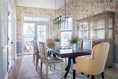  Craftsman Dining Room. Contemporary Craftsman on the Water by Kati Curtis Design.