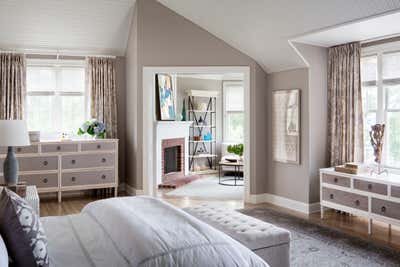  Craftsman Family Home Bedroom. Contemporary Craftsman on the Water by Kati Curtis Design.