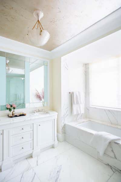  Contemporary Transitional Apartment Bathroom. A New Home for a New Beginning  by Kati Curtis Design.