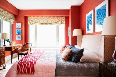  Eclectic Transitional Apartment Bedroom. A New Home for a New Beginning  by Kati Curtis Design.