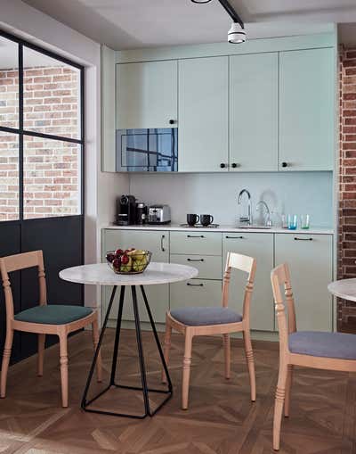  Contemporary Office Kitchen. The Really Useful Group HQ, London by Godrich Interiors.