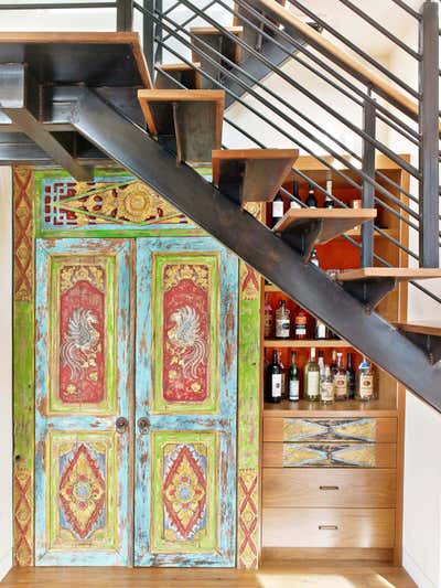  Contemporary Apartment Open Plan. Colorful Eclectic Chelsea Penthouse by Kati Curtis Design.