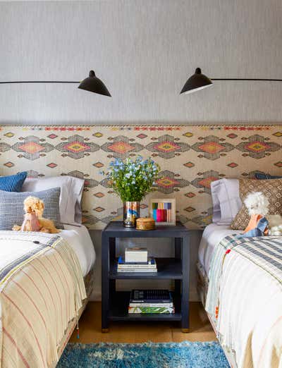 Contemporary Apartment Children's Room. Upper West Side Pied A Terre  by Kati Curtis Design.