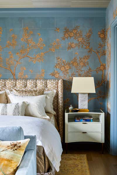  Eclectic Apartment Bedroom. Upper West Side Pied A Terre  by Kati Curtis Design.