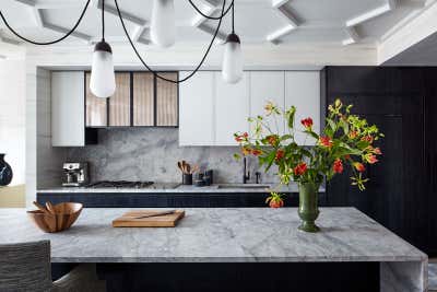  Art Deco Apartment Kitchen. Contemporary Tribeca 5 Bedroom Apartment by Kati Curtis Design.