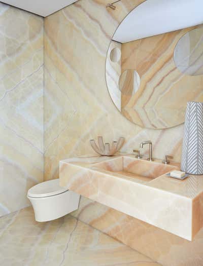  Contemporary Beach House Bathroom. Sag Harbor Waterfront by Daun Curry Design Studio.