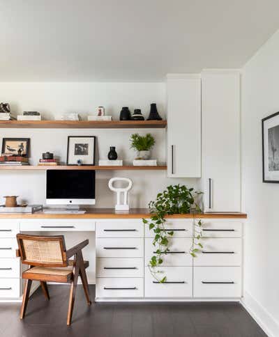  Modern Family Home Office and Study. Piney Point by Nest Design Group.