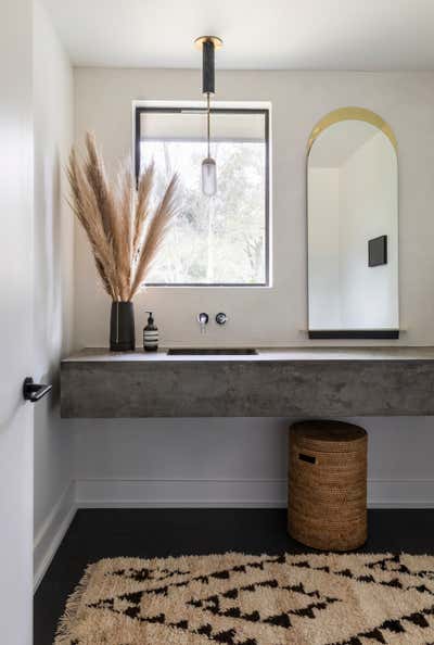  Modern Family Home Bathroom. Piney Point by Nest Design Group.