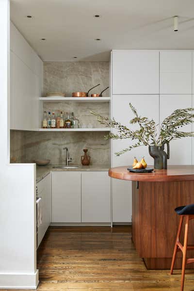  Contemporary Apartment Kitchen. Private Residence  by d s l v studio.