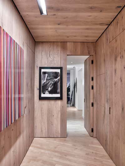  Contemporary Bachelor Pad Entry and Hall. Private Residence  by d s l v studio.