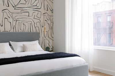  Contemporary Apartment Bedroom. 32 East 1st Ave, New York  by d s l v studio.