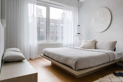  Contemporary Apartment Bedroom. 32 East 1st, New York  by d s l v studio.