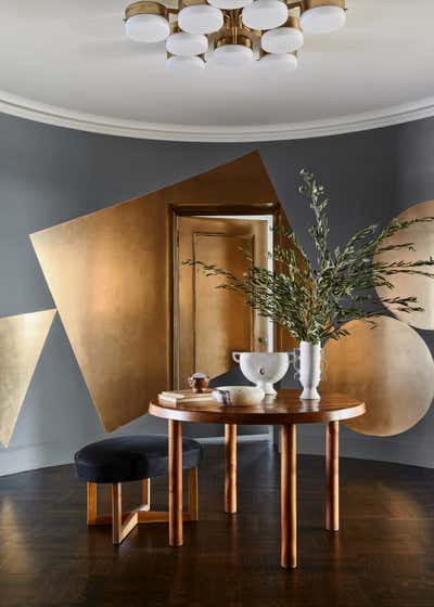  Contemporary Apartment Entry and Hall. Park Avenue by Jeremiah Brent Design.