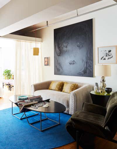  Eclectic Apartment Living Room. Leyden Lewis Brooklyn Loft by Leyden Lewis Design Studio.