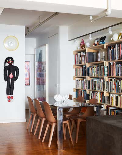  Eclectic Apartment Dining Room. Leyden Lewis Brooklyn Loft by Leyden Lewis Design Studio.