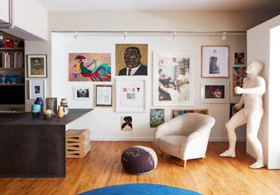  Eclectic Apartment Open Plan. Leyden Lewis Brooklyn Loft by Leyden Lewis Design Studio.