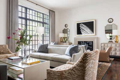  Hollywood Regency Art Deco Family Home Living Room. Timeless Elegance  by Chandos Dodson Interior Design.