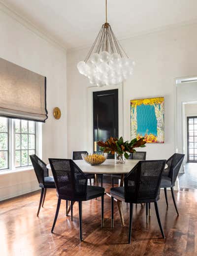 Family Home Dining Room. Timeless Elegance  by Chandos Dodson Interior Design.
