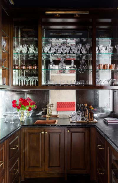  Traditional British Colonial Family Home Bar and Game Room. Traditional Beauty  by Chandos Dodson Interior Design.