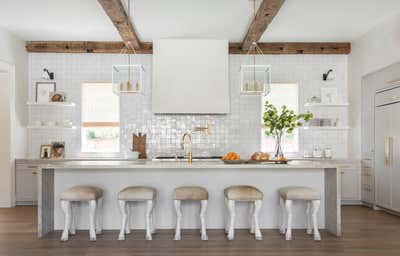  Eclectic Family Home Kitchen. Tastefully Refined  by Chandos Dodson Interior Design.