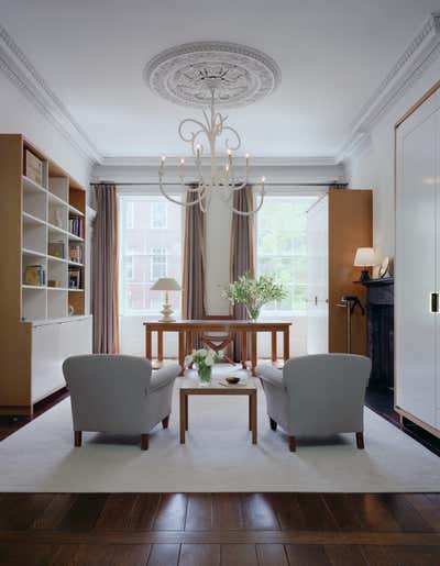  Modern Family Home Office and Study. SheltonMindel Greenwich Village Revival by SheltonMindel.