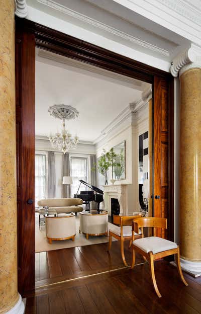  Modern Traditional Family Home Meeting Room. SheltonMindel Greenwich Village Revival by SheltonMindel.