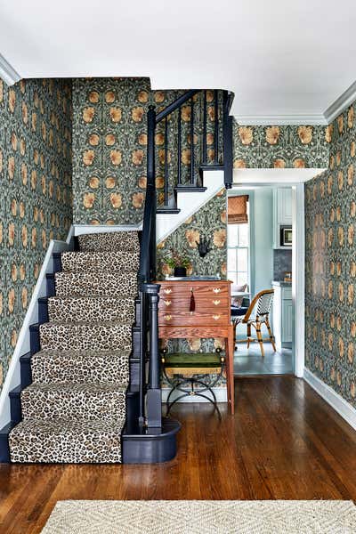  Maximalist Family Home Entry and Hall. Spring Valley Maximalism  by Zoe Feldman Design.