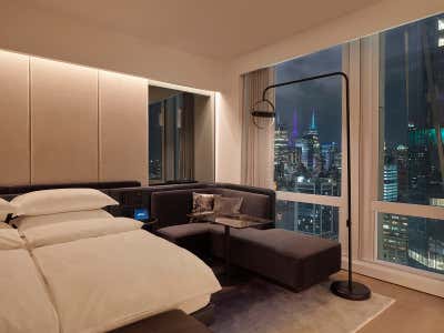  Hotel Bedroom. Equinox Hotel by Rockwell Group.